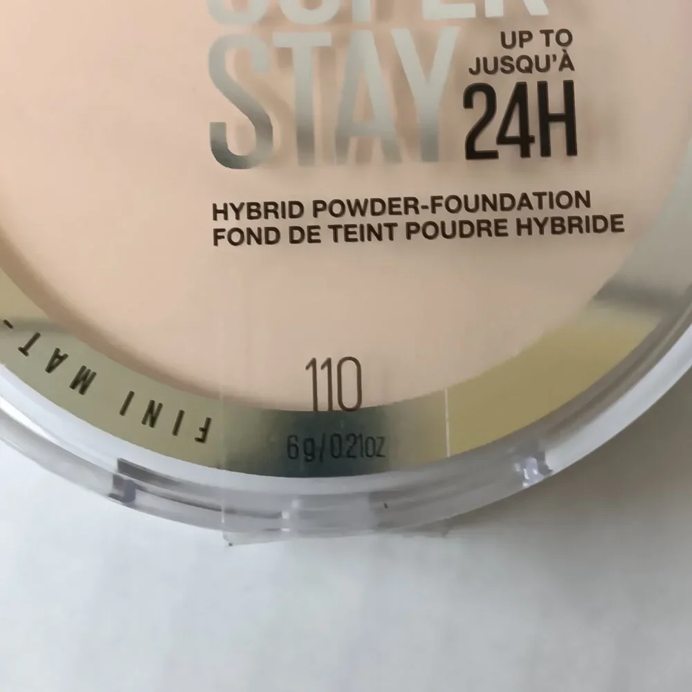 Maybelline Super Stay Up To 24Hr Hybrid Powder-Foundation 6g/0.21oz Color 110